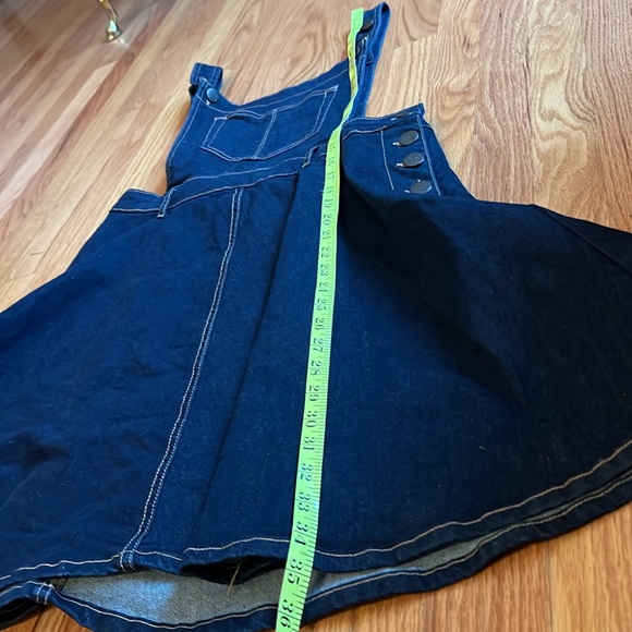 Hell bunny Denim Jumper Dress in size XL (Pinafore) - Picture 13 of 14